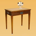 REH Kennedy Deco glass top lamp table 4760